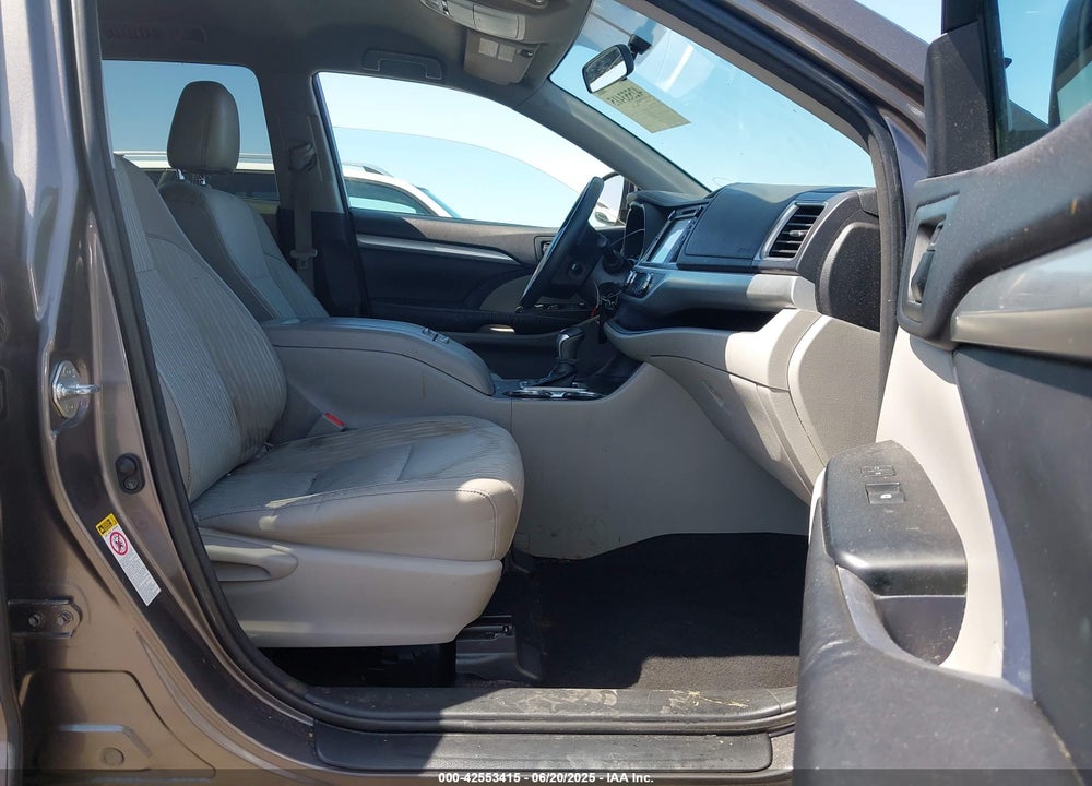 2016 TOYOTA HIGHLANDER VIN: 5TDZKRFH6GS154464