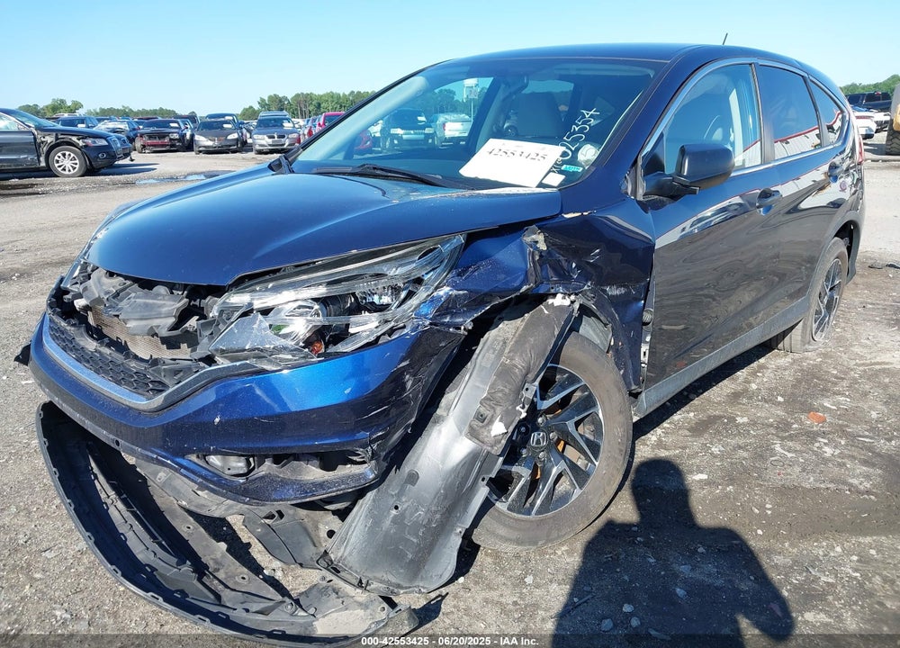 2016 HONDA CR-V VIN: 5J6RM3H45GL025354
