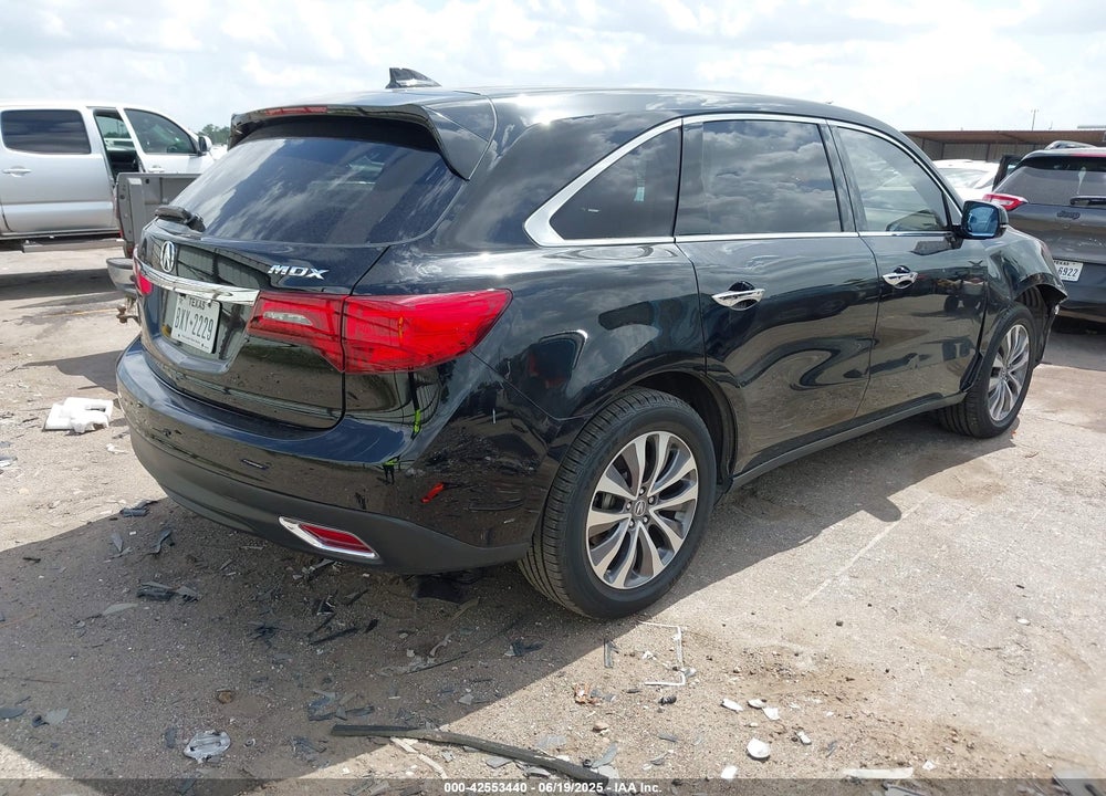 2014 ACURA MDX VIN: 5FRYD3H48EB013439