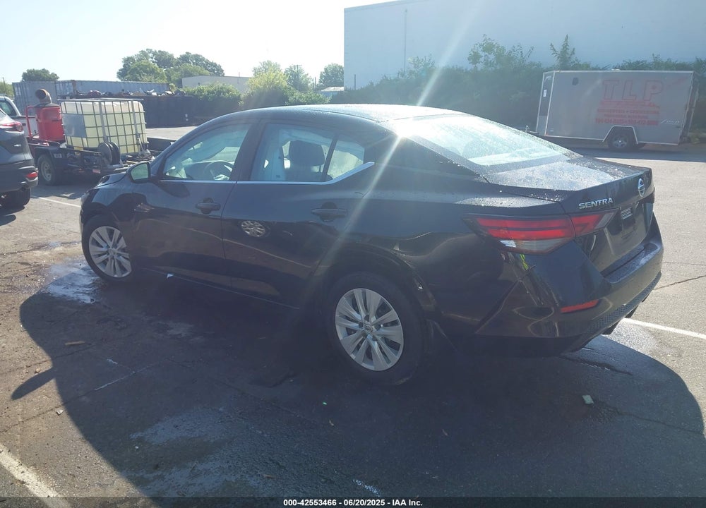 2022 NISSAN SENTRA VIN: 3N1AB8BV1NY259120