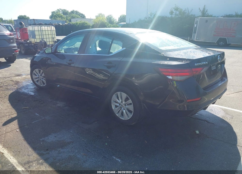 2022 NISSAN SENTRA VIN: 3N1AB8BV1NY259120