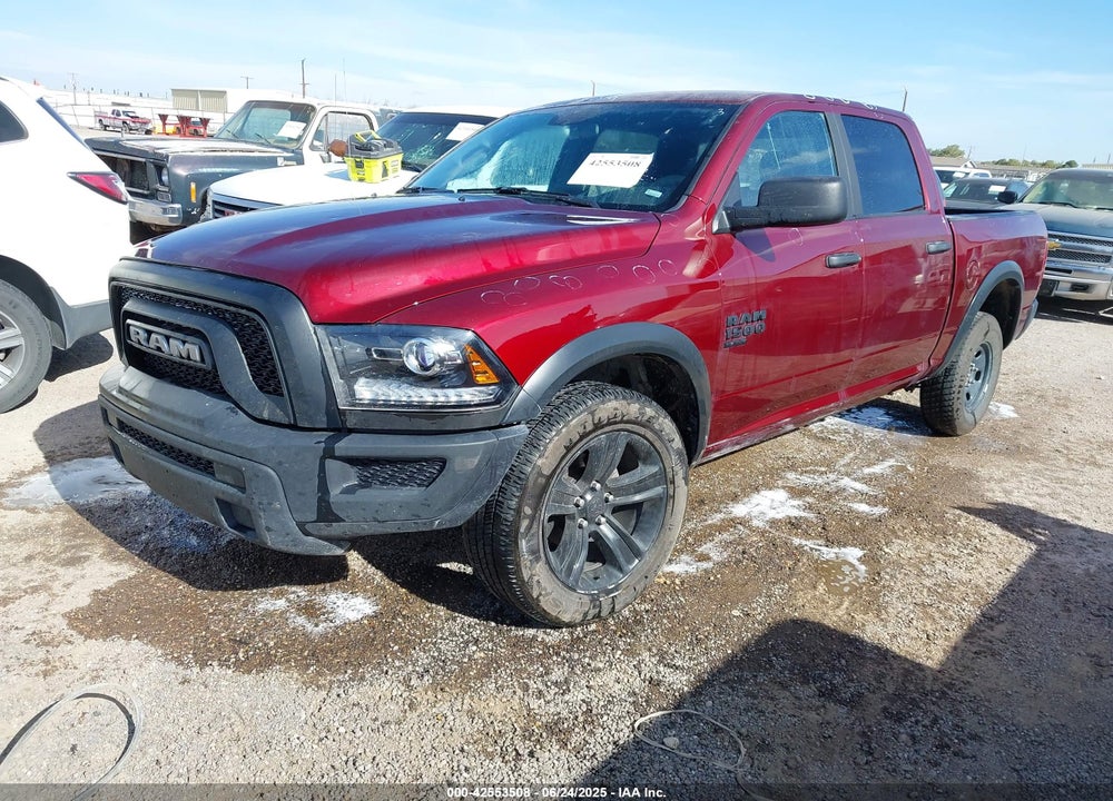 2024 RAM 1500 CLASSIC WARLOCK 4X4 5'7 BOX VIN: 1C6RR7LG3RS143466