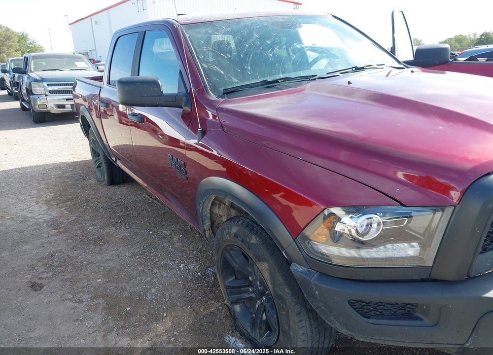 2024 RAM 1500 CLASSIC WARLOCK 4X4 5'7 BOX VIN: 1C6RR7LG3RS143466