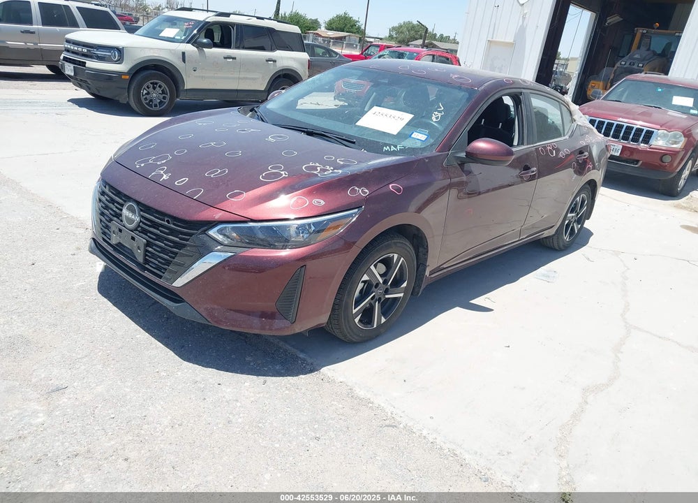 2025 NISSAN SENTRA SV VIN: 3N1AB8CV2SY269777