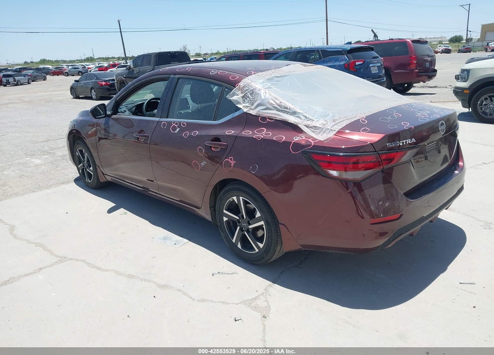 2025 NISSAN SENTRA SV VIN: 3N1AB8CV2SY269777