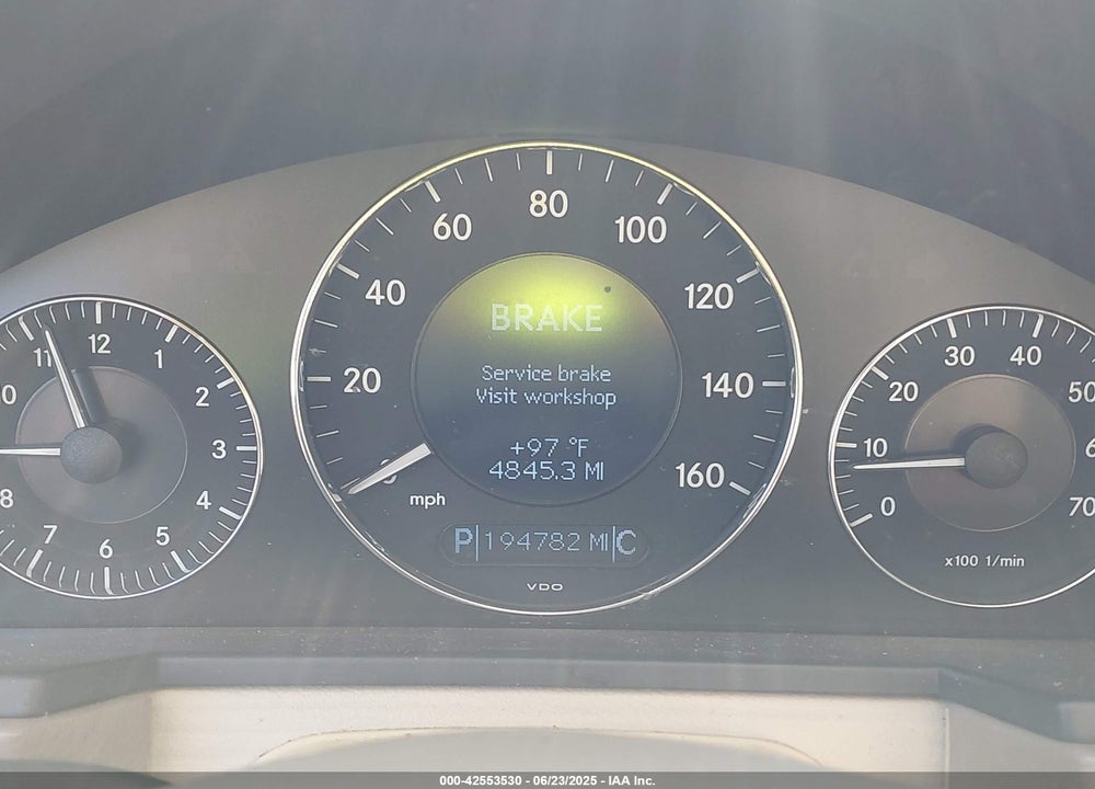 2005 MERCEDES-BENZ E 320 VIN: WDBUF65J65A720178