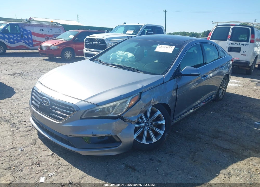 2016 HYUNDAI SONATA VIN: 5NPE34AF9GH291487