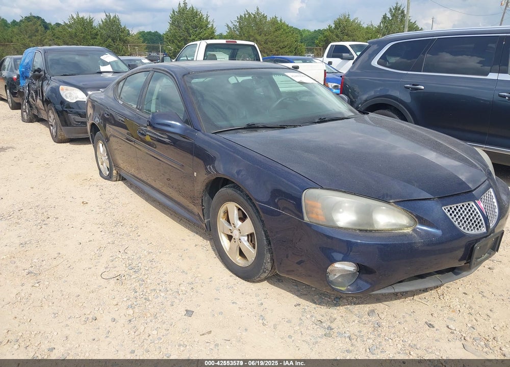 2008 PONTIAC GRAND PRIX VIN: 2G2WP552681164838