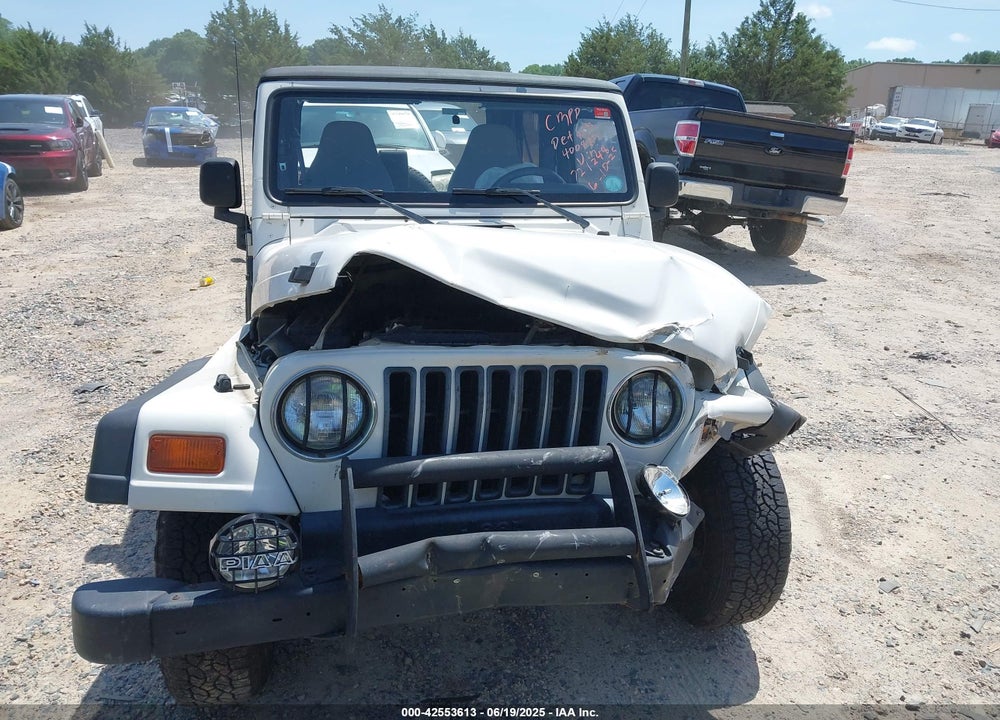 1998 JEEP WRANGLER SPORT VIN: 1J4FY19S2WP721248
