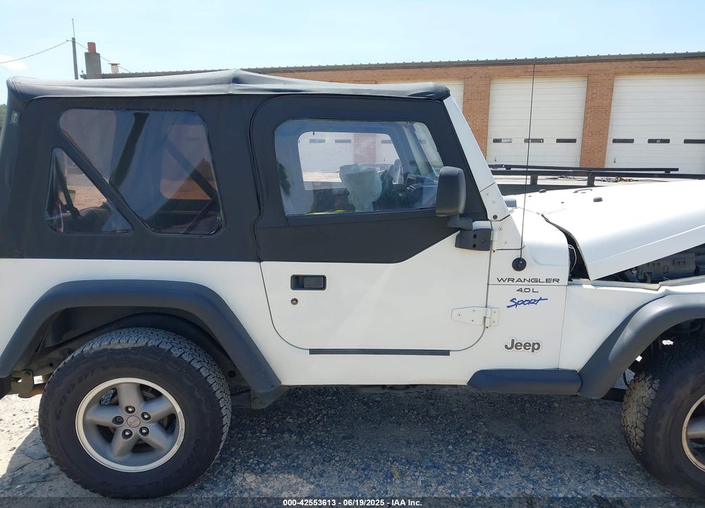 1998 JEEP WRANGLER SPORT VIN: 1J4FY19S2WP721248