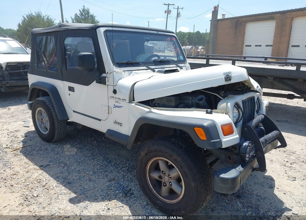 1998 JEEP WRANGLER SPORT VIN: 1J4FY19S2WP721248