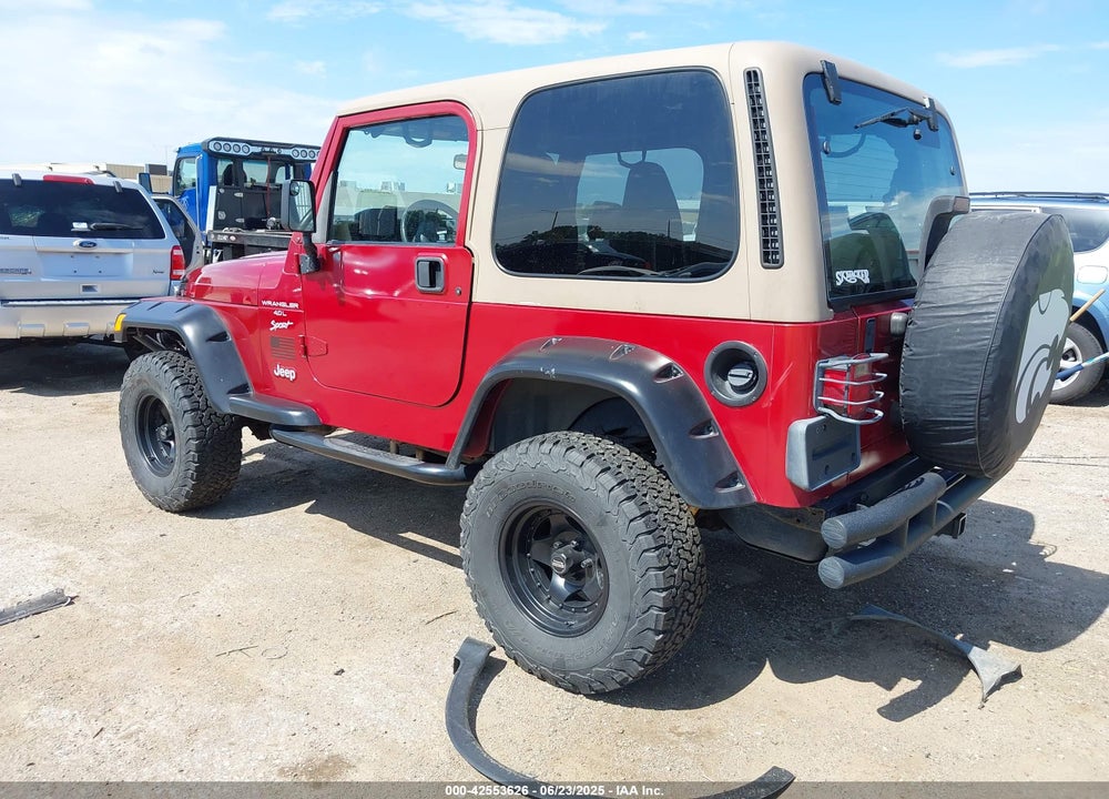 1999 JEEP WRANGLER / VIN: 1J4FY19S2XP423638