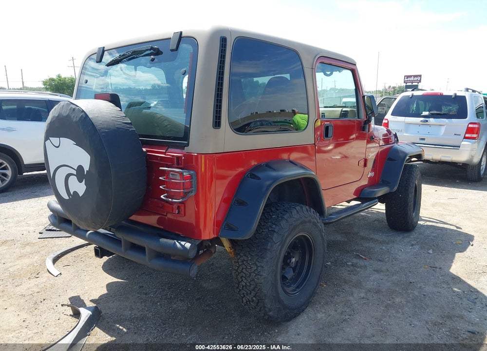 1999 JEEP WRANGLER / VIN: 1J4FY19S2XP423638