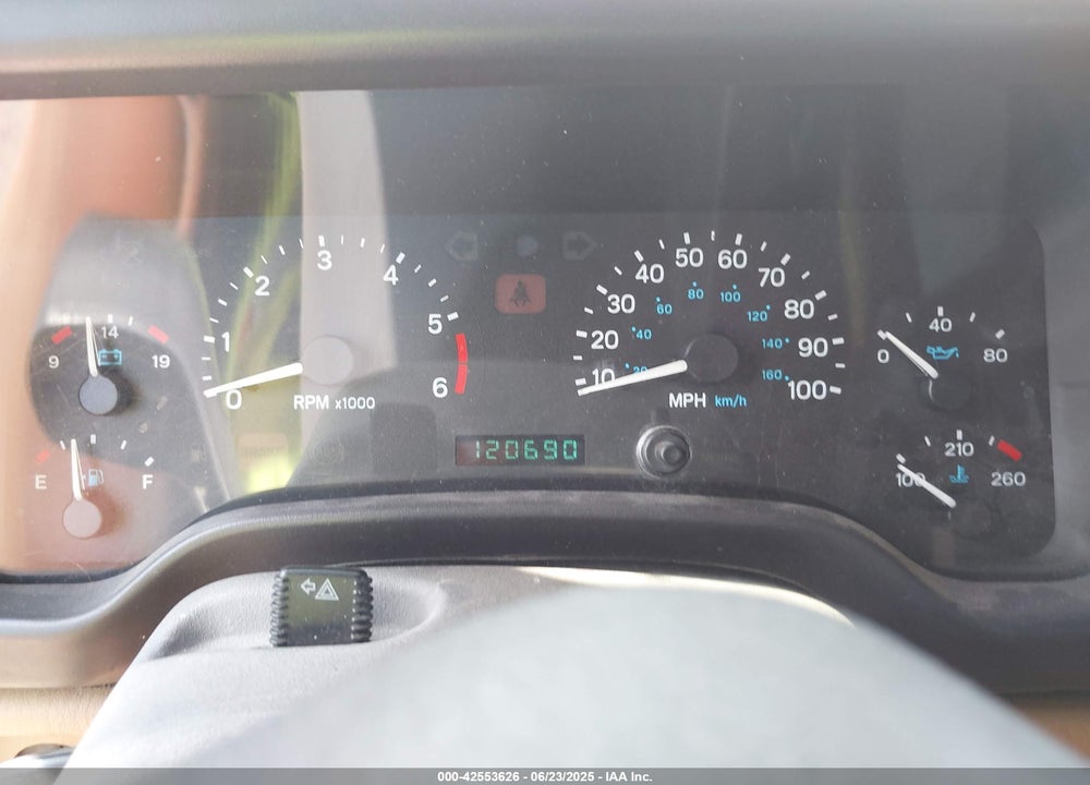 1999 JEEP WRANGLER / VIN: 1J4FY19S2XP423638