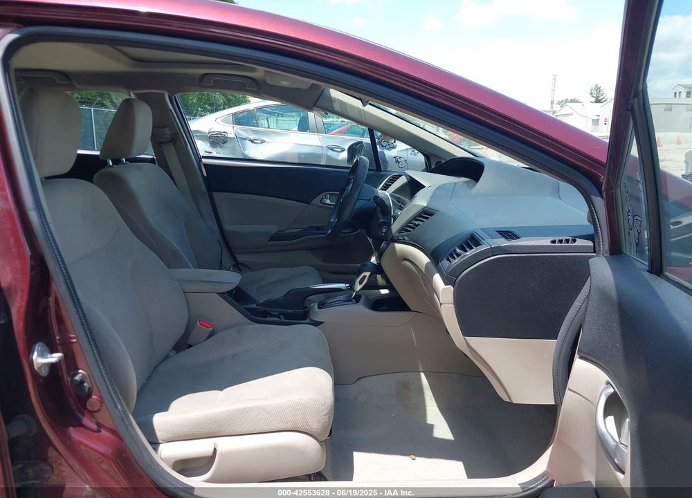 2012 HONDA CIVIC EX VIN: 19XFB2F8XCE089195