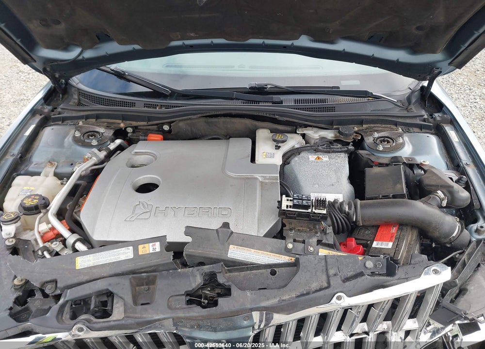 2012 LINCOLN MKZ HYBRID VIN: 3LNDL2L37CR814429
