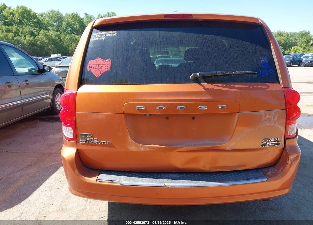 2011 DODGE GRAND CARAVAN CREW VIN: 2D4RN5DGXBR720687