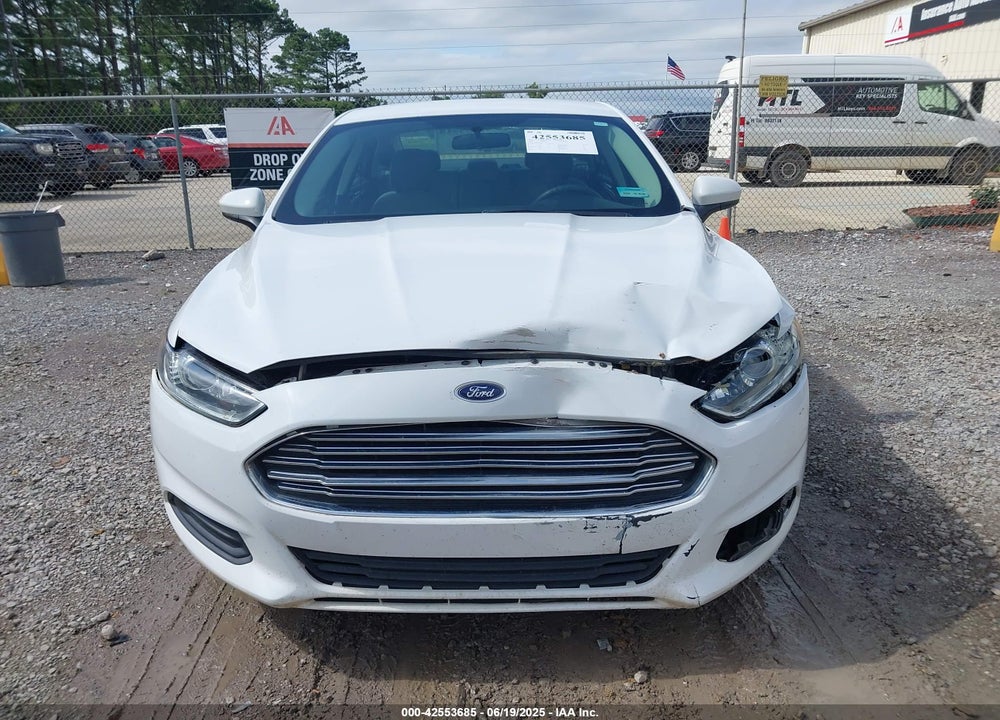 2016 FORD FUSION S VIN: 1FA6P0G75G5113776