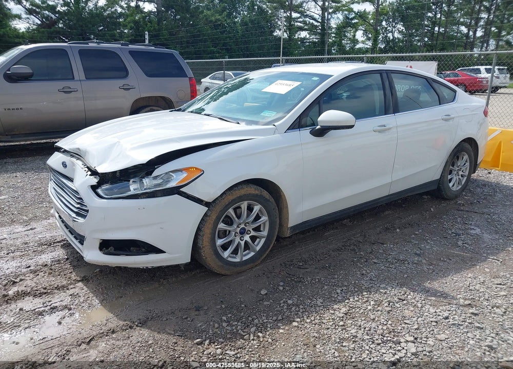 2016 FORD FUSION S VIN: 1FA6P0G75G5113776