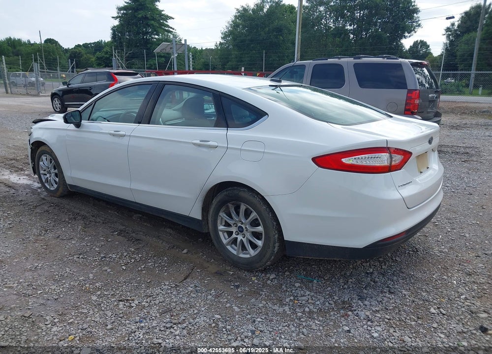 2016 FORD FUSION S VIN: 1FA6P0G75G5113776