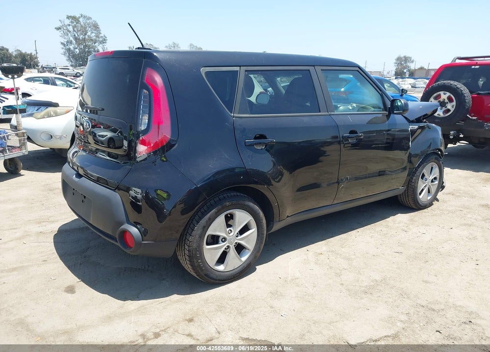 2016 KIA SOUL VIN: KNDJN2A29G7387599