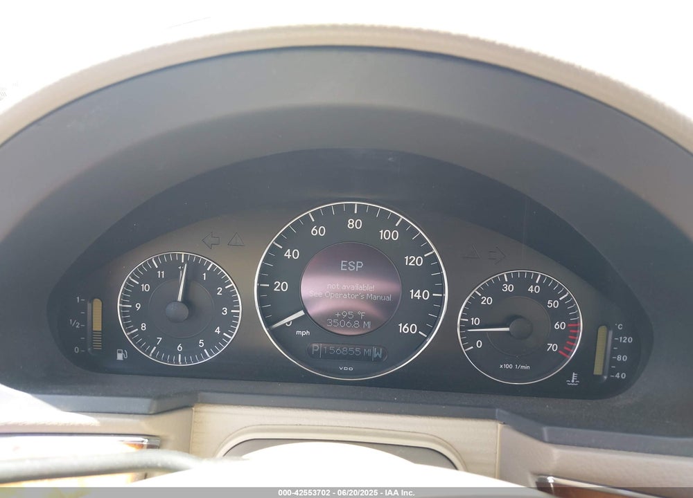 2003 MERCEDES-BENZ E 500 VIN: WDBUF70J03A250384