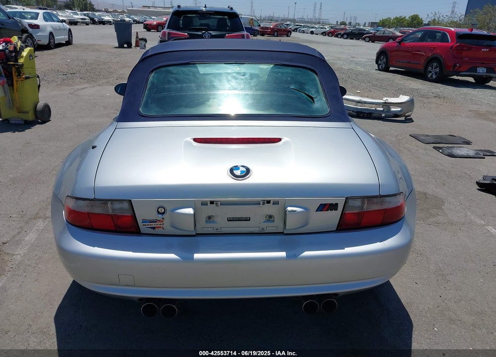 2000 BMW M VIN: WBSCK9346YLC91796