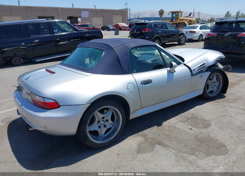 2000 BMW M VIN: WBSCK9346YLC91796