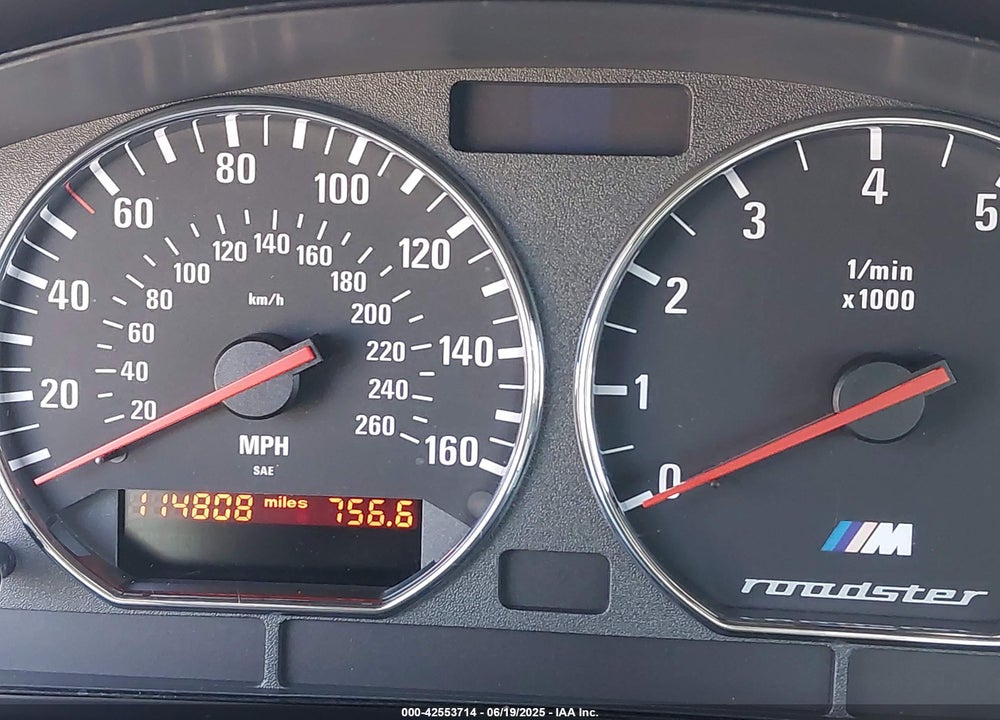 2000 BMW M VIN: WBSCK9346YLC91796