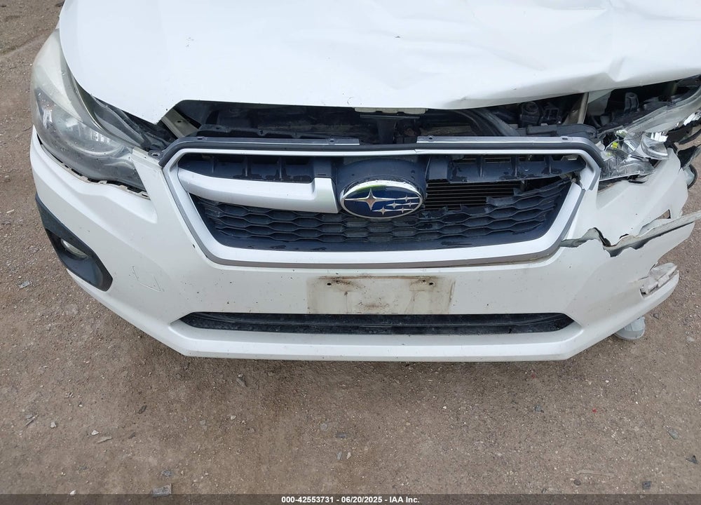 2013 SUBARU IMPREZA VIN: JF1GPAU67D2803645
