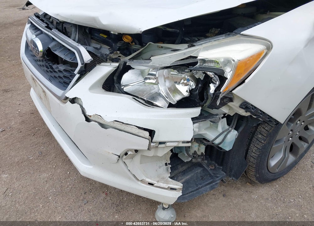 2013 SUBARU IMPREZA VIN: JF1GPAU67D2803645
