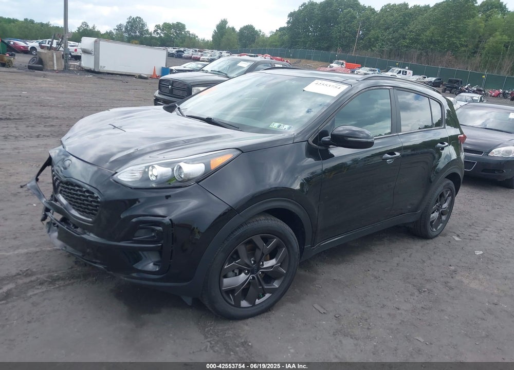 2022 KIA SPORTAGE NIGHTFALL EDITION VIN: KNDP6CAC4N7975350