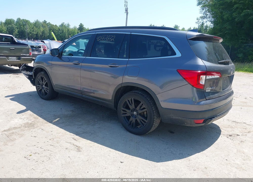 2021 HONDA PILOT VIN: 5FNYF6H23MB067578
