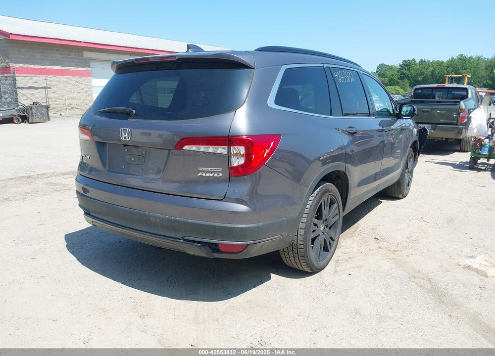 2021 HONDA PILOT VIN: 5FNYF6H23MB067578