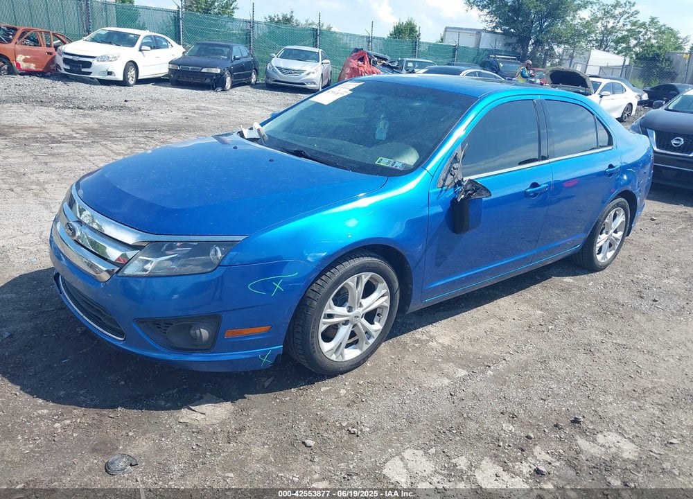 2012 FORD FUSION VIN: 3FAHP0HA2CR406142