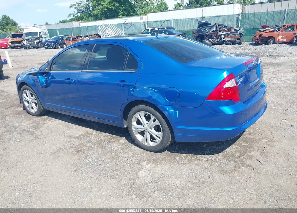 2012 FORD FUSION VIN: 3FAHP0HA2CR406142