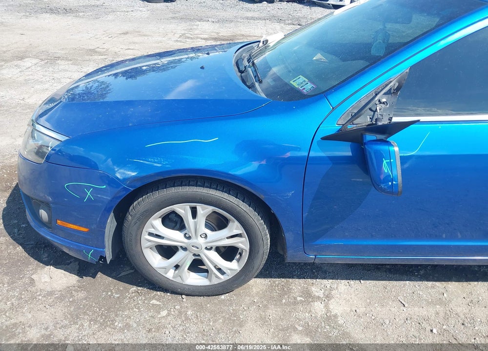 2012 FORD FUSION VIN: 3FAHP0HA2CR406142