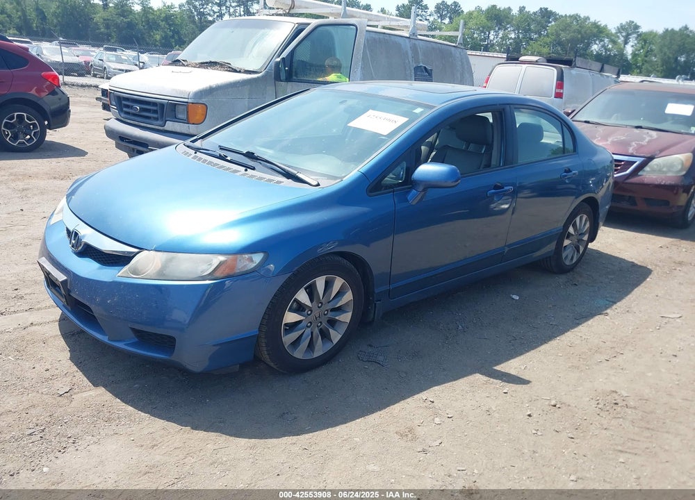 2010 HONDA CIVIC VIN: 2HGFA1F95AH525895