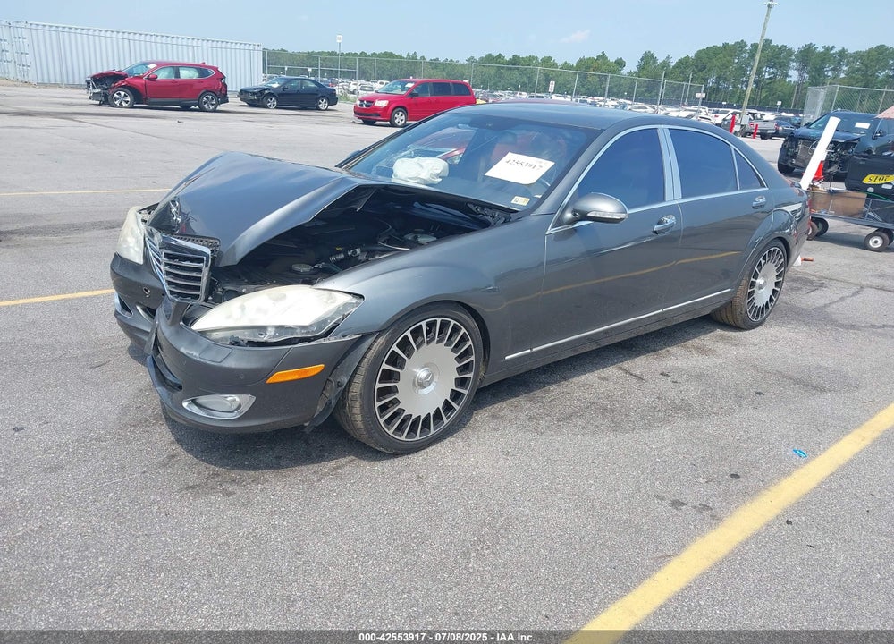 2007 MERCEDES-BENZ S CLASS VIN: WDDNG86X37A124844