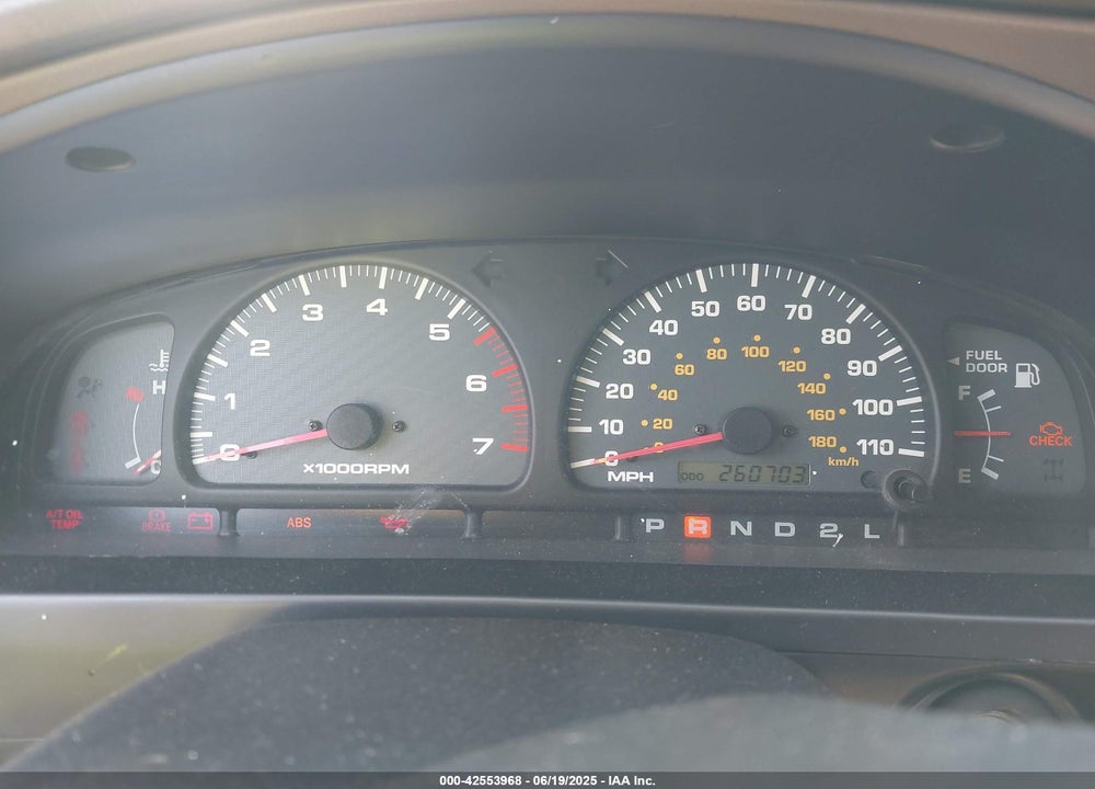 2000 TOYOTA 4RUNNER SR5 V6 VIN: JT3HN86R1Y0289897