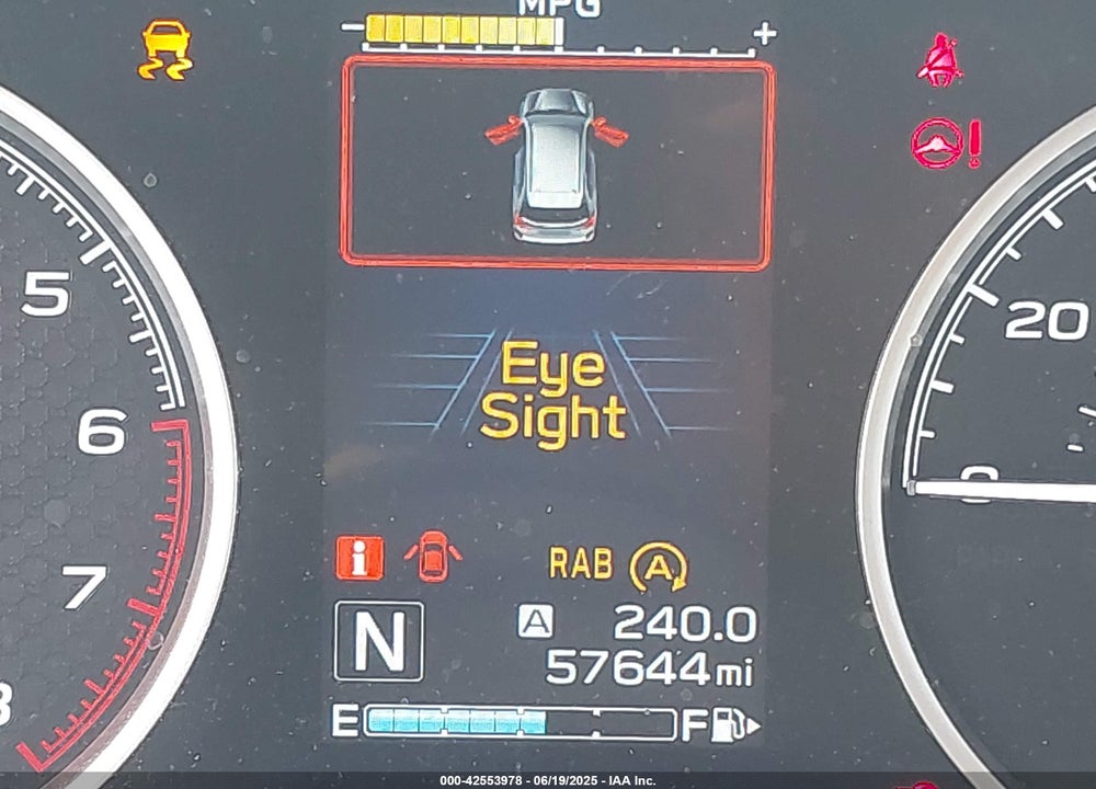 2019 SUBARU FORESTER VIN: JF2SKAUC3KH456948