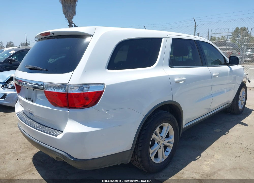 2013 DODGE DURANGO VIN: 1C4RDHAG9DC678353