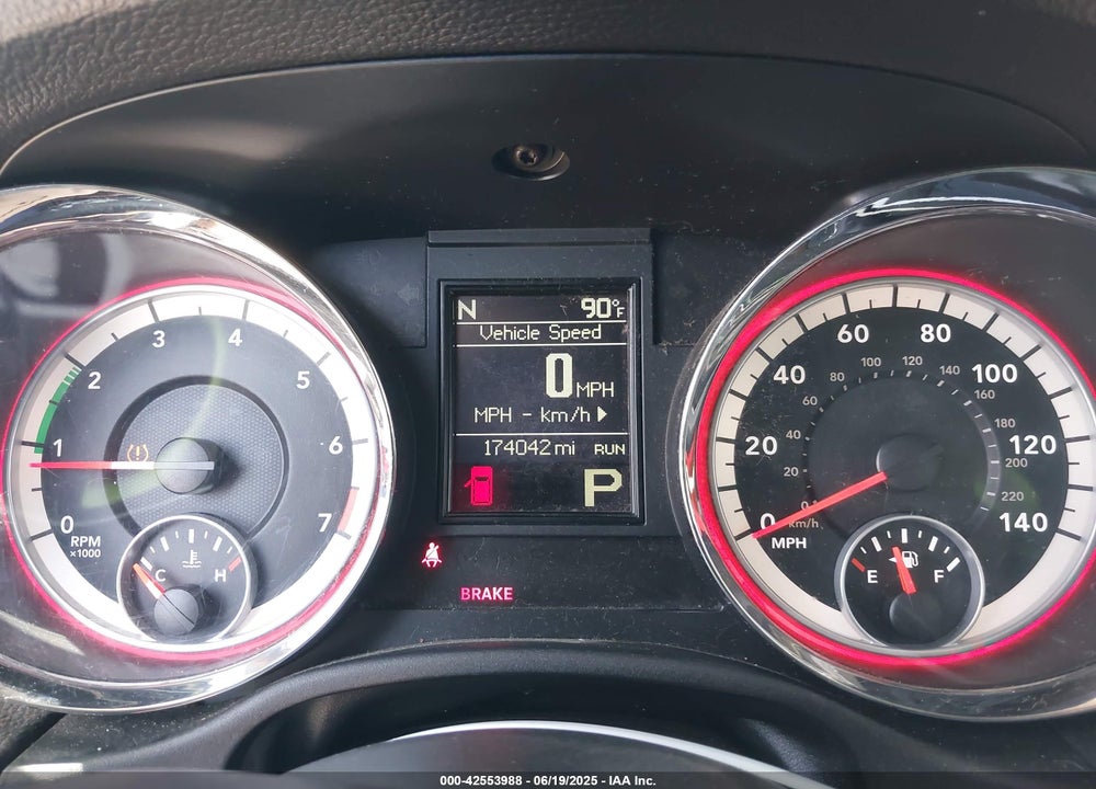 2013 DODGE DURANGO VIN: 1C4RDHAG9DC678353