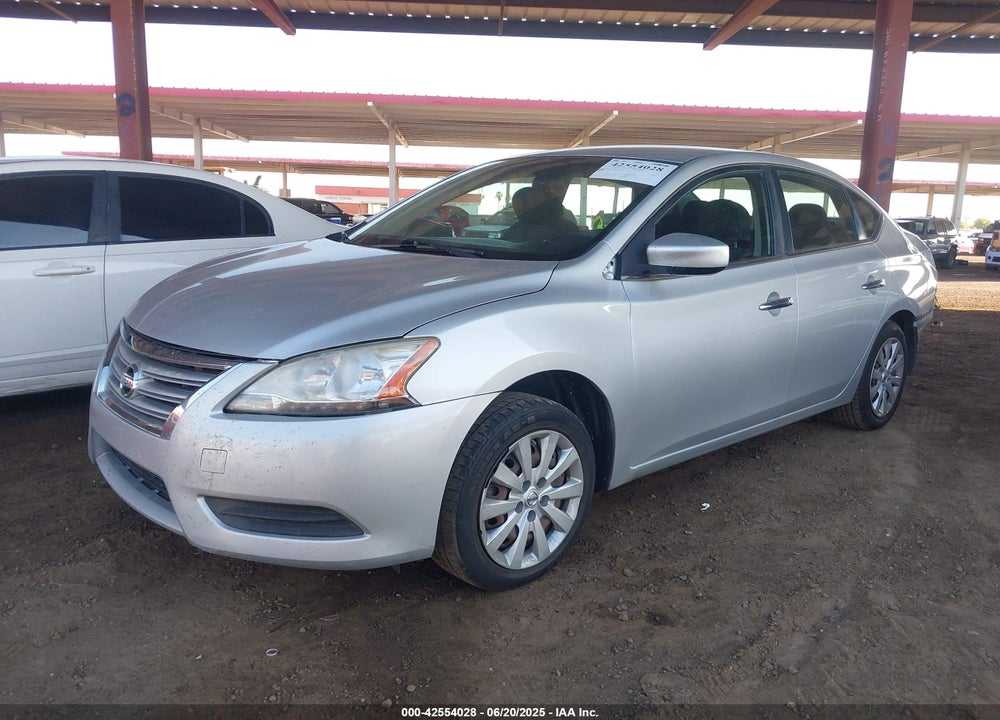 2014 NISSAN SENTRA VIN: 1N4AB7APXEN855243