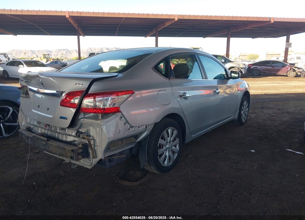 2014 NISSAN SENTRA VIN: 1N4AB7APXEN855243