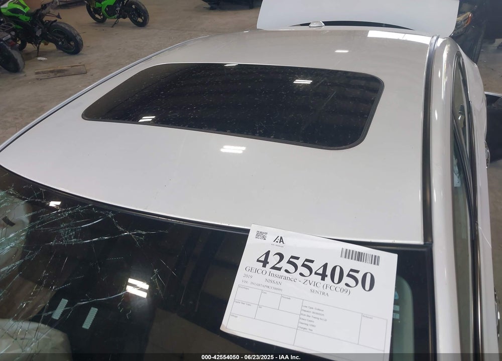 2019 NISSAN SENTRA SV VIN: 3N1AB7AP9KY300991