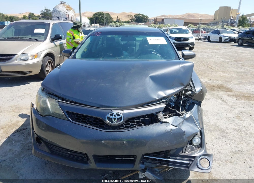 2012 TOYOTA CAMRY SE VIN: 4T1BF1FK7CU190202