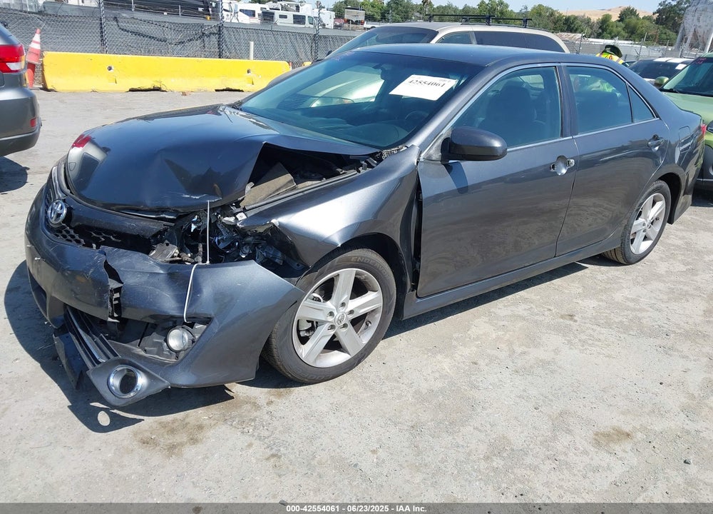 2012 TOYOTA CAMRY SE VIN: 4T1BF1FK7CU190202