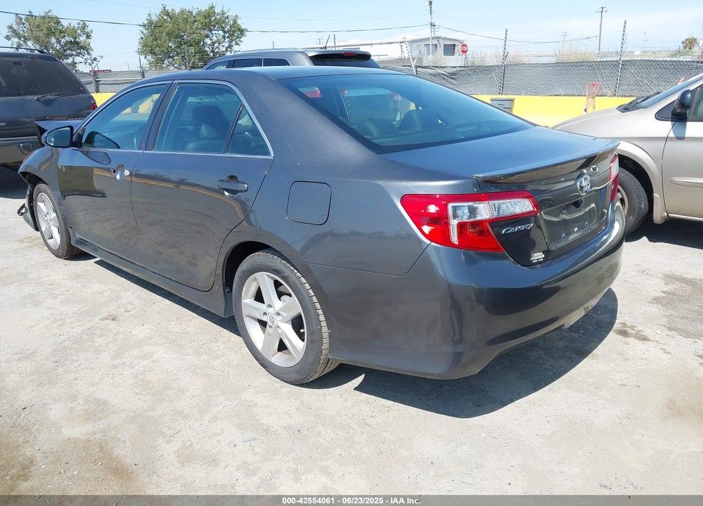 2012 TOYOTA CAMRY SE VIN: 4T1BF1FK7CU190202