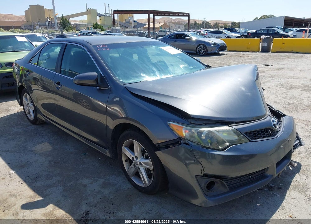2012 TOYOTA CAMRY SE VIN: 4T1BF1FK7CU190202